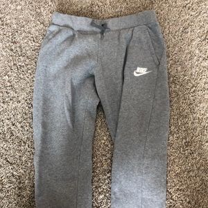 grey nike joggers